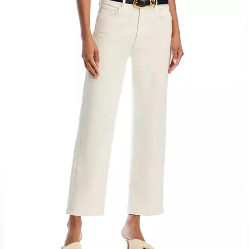 MOTHER Women's Cream Ankle & Cropped Jeans - Picture 2 of 8
